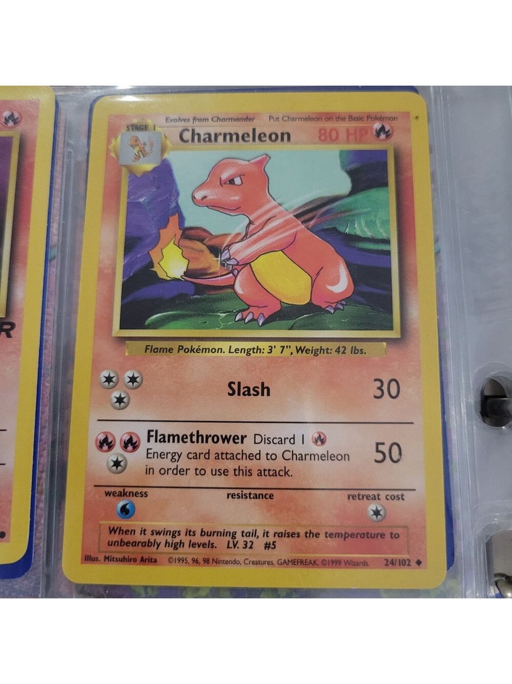 Pokemon Card Charmeleon